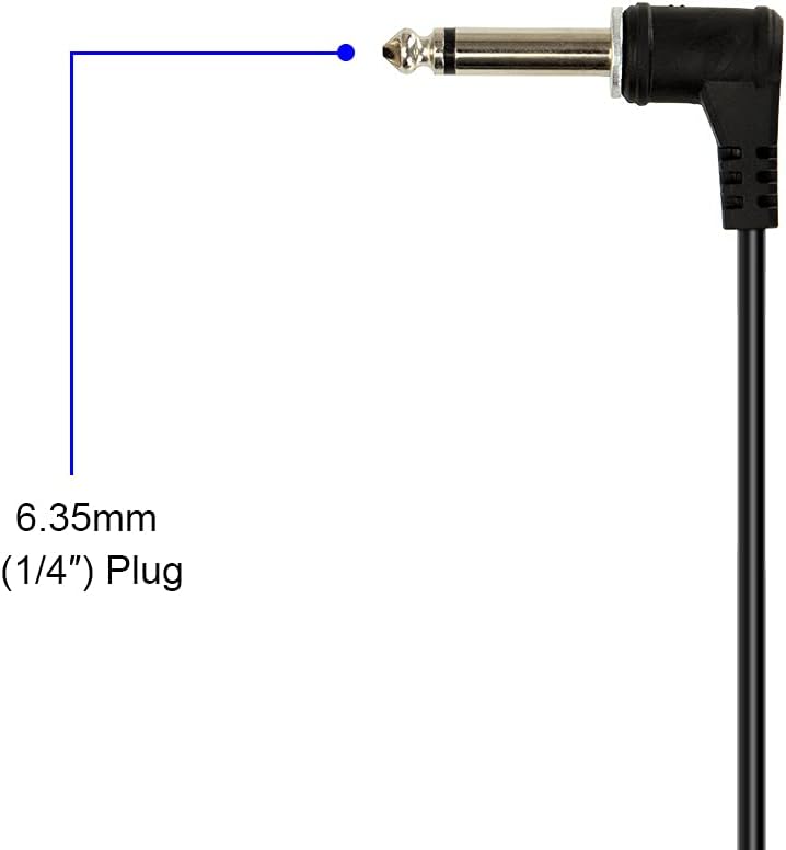 Universal Triple Sustain Pedal Unit for Digital Piano & MIDI Keyboards, 3-in-1 Full Sustain Function Pedal Board with 1/4" (6.35mm) Plug & Polarity Switch - Image 3